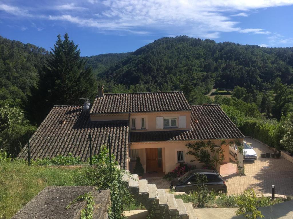 Les Ollieres Sur Eyrieux - La Maison Du Bonheur Dış mekan fotoğraf